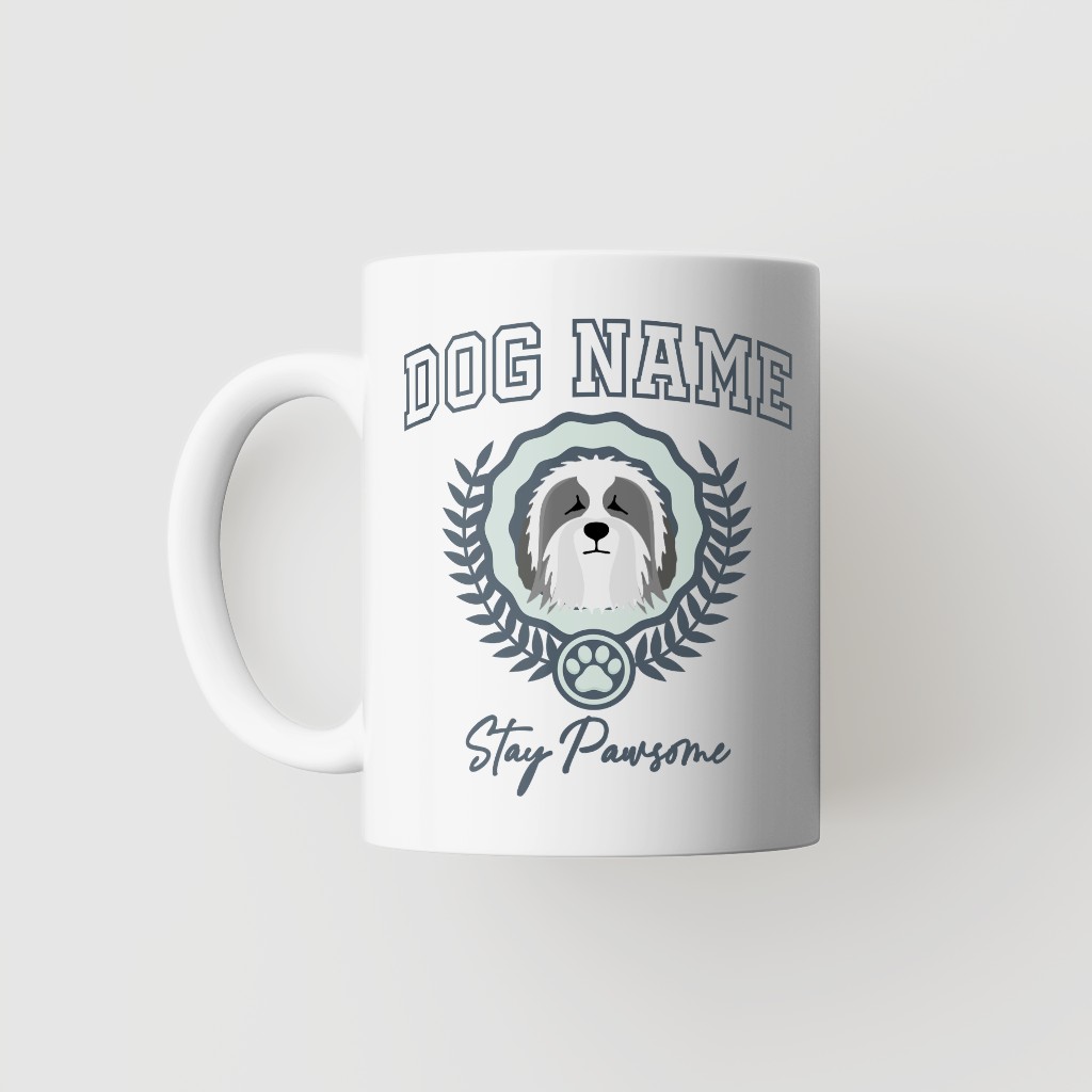 Stay Pawsome: Personalised {breedFullName} Mug