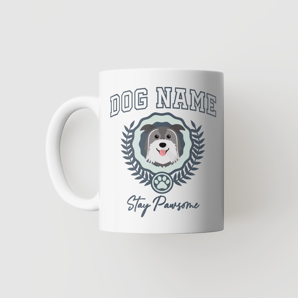 Stay Pawsome: Personalized {breedFullName} Mug