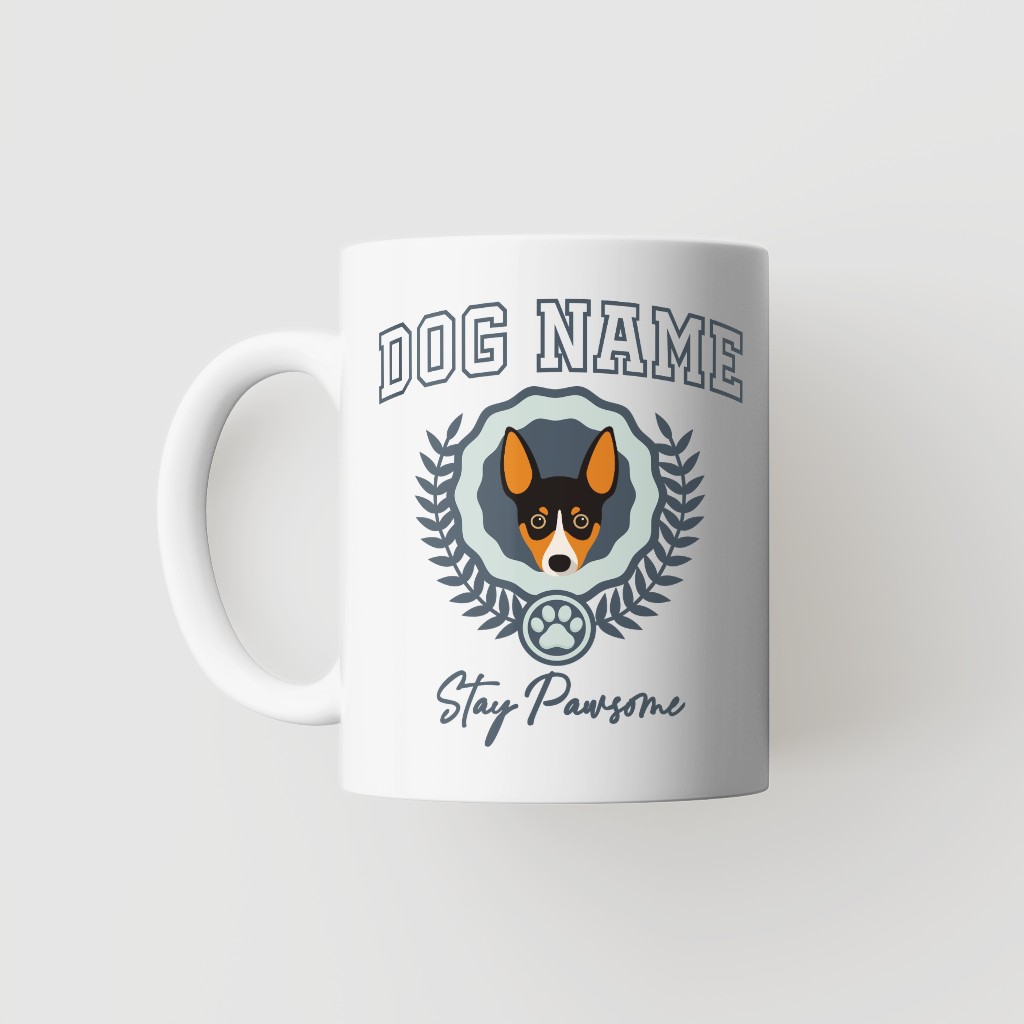Stay Pawsome: Personalized {breedFullName} Mug