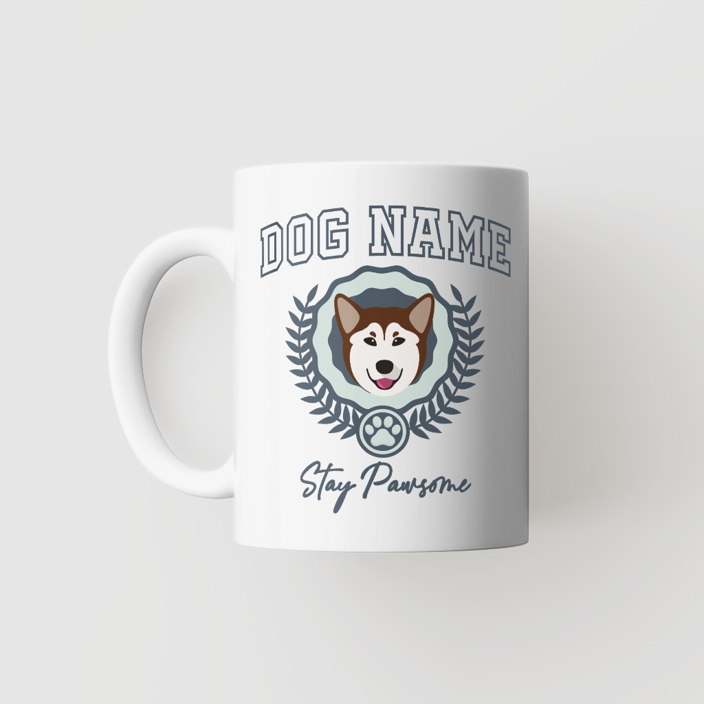 Stay Pawsome: Personalized {breedFullName} Mug