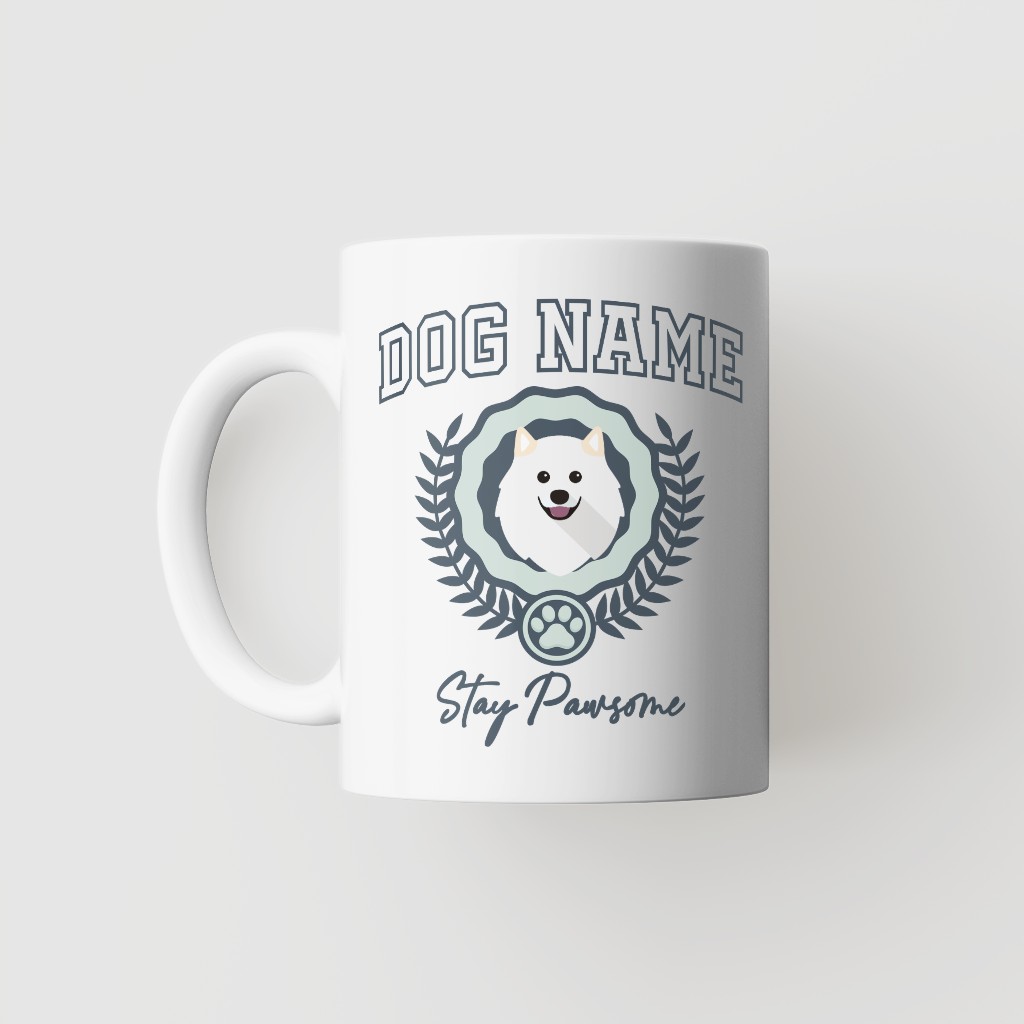 Stay Pawsome: Personalized {breedFullName} Mug