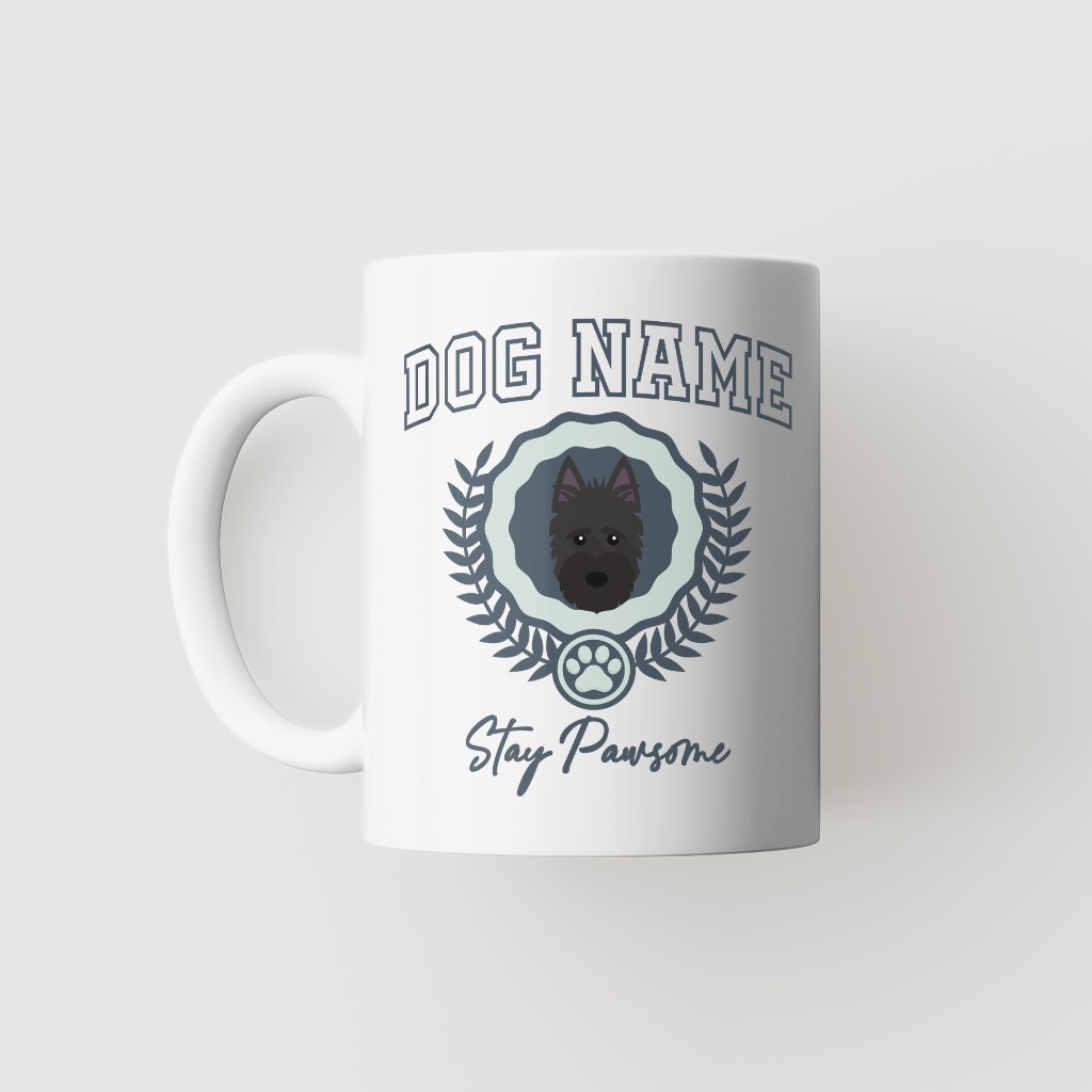 Stay Pawsome: Personalized {breedFullName} Mug