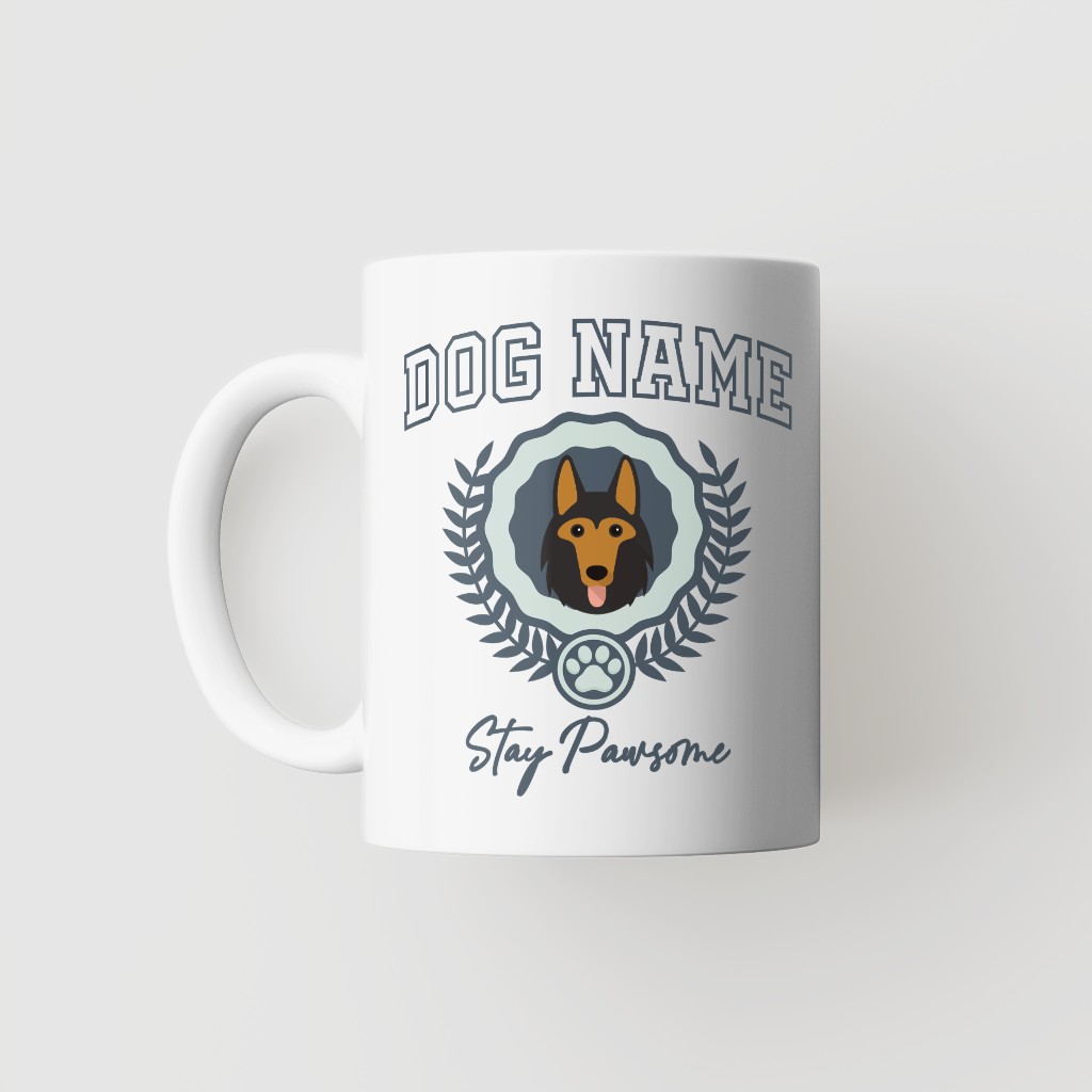 Stay Pawsome: Personalized {breedFullName} Mug
