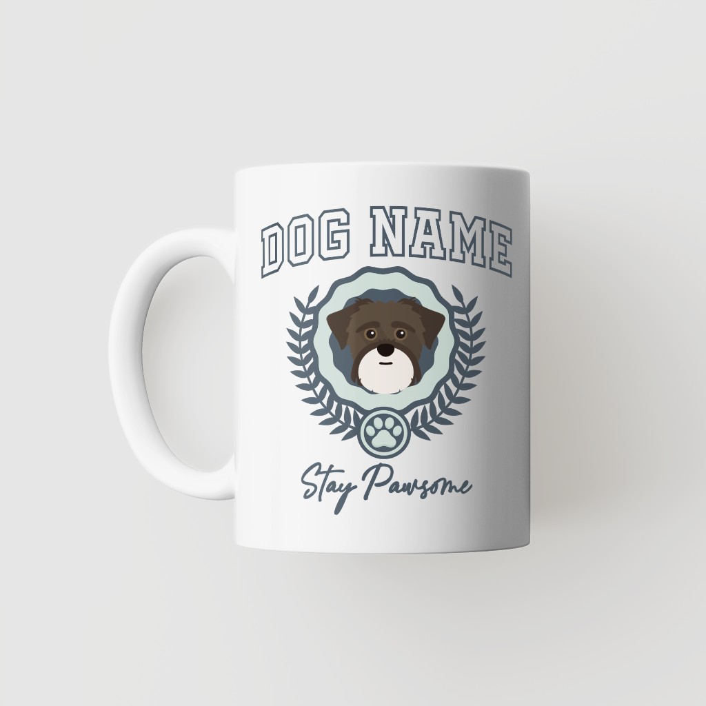 Stay Pawsome: Personalized {breedFullName} Mug