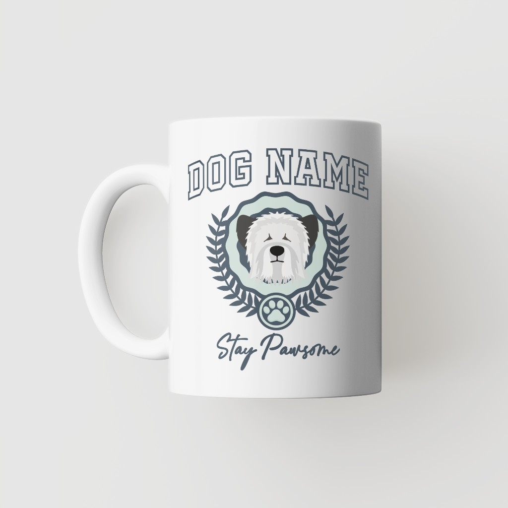 Stay Pawsome: Personalized {breedFullName} Mug