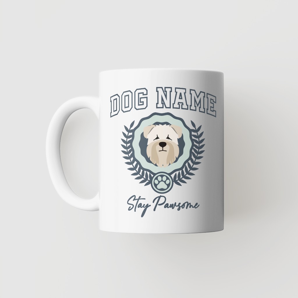 Stay Pawsome: Personalized {breedFullName} Mug