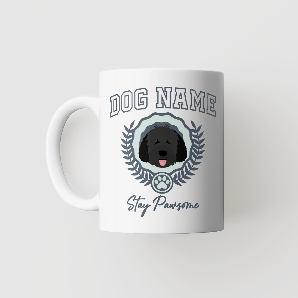 Stay Pawsome: Personalized {breedFullName} Mug