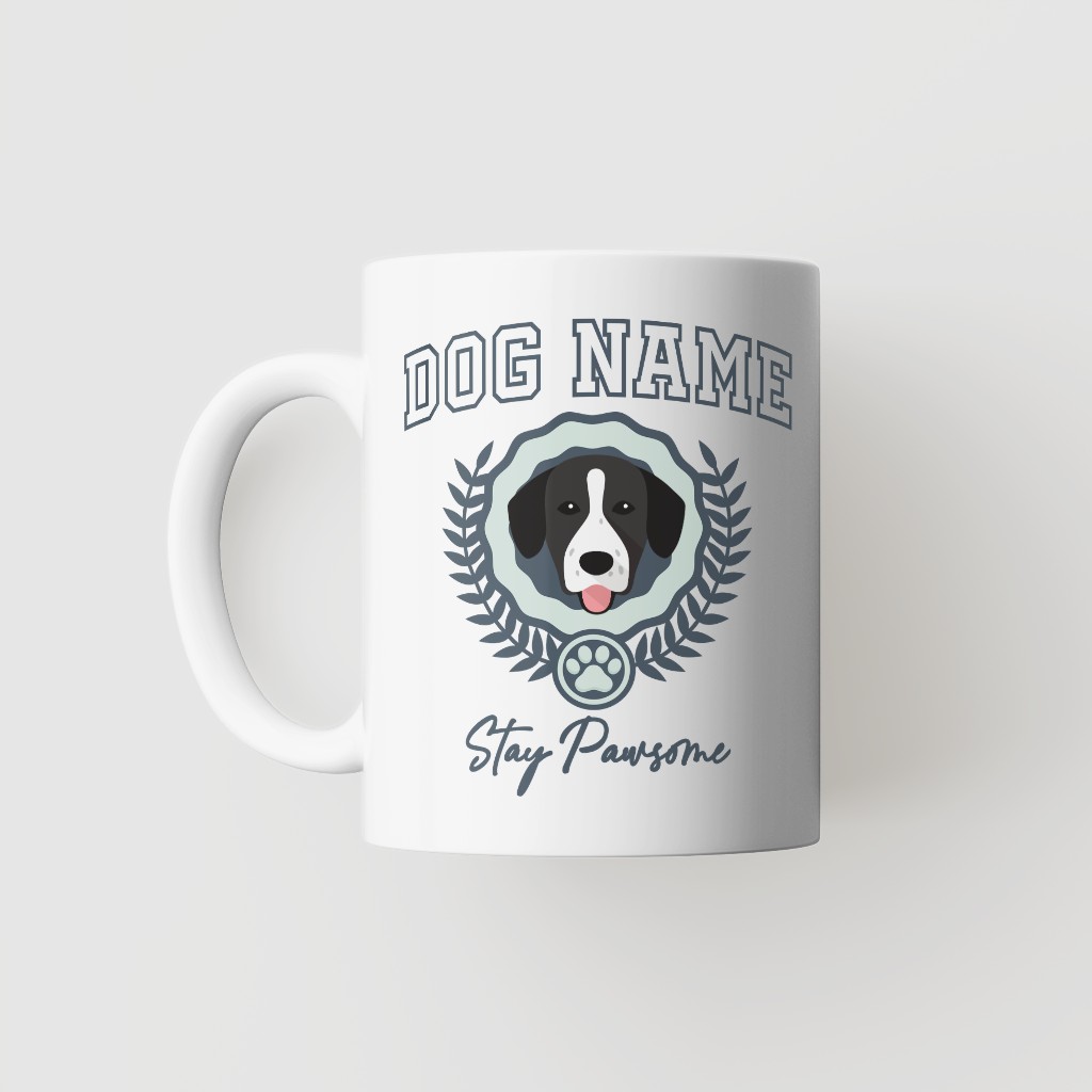 Stay Pawsome: Personalized {breedFullName} Mug