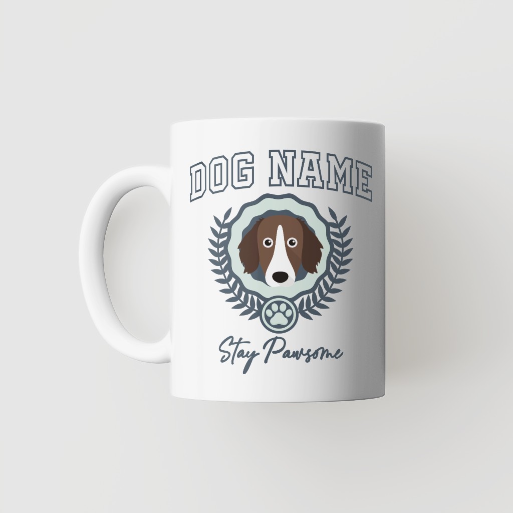 Stay Pawsome: Personalized {breedFullName} Mug