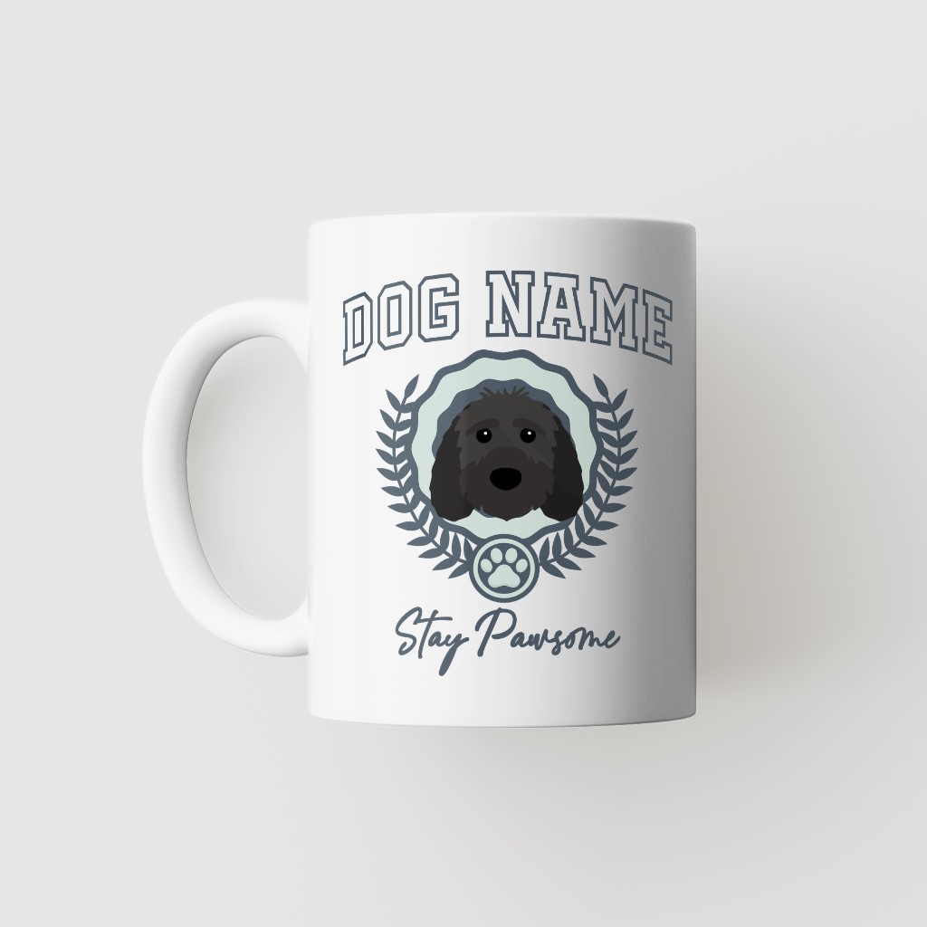Stay Pawsome: Personalized {breedFullName} Mug