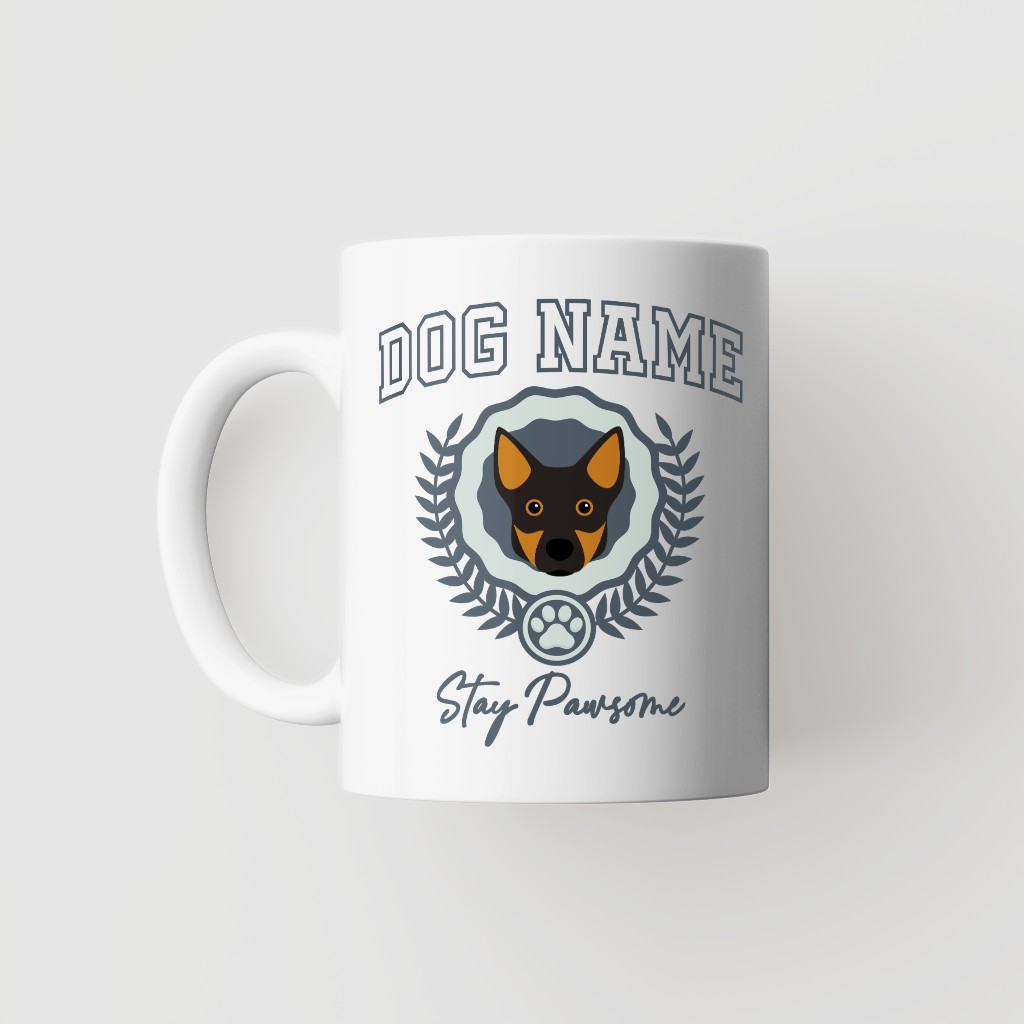 Stay Pawsome: Personalized {breedFullName} Mug
