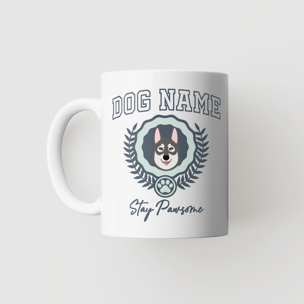 Stay Pawsome: Personalized {breedFullName} Mug