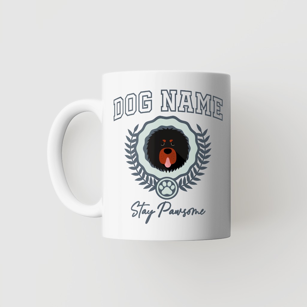 Stay Pawsome: Personalized {breedFullName} Mug