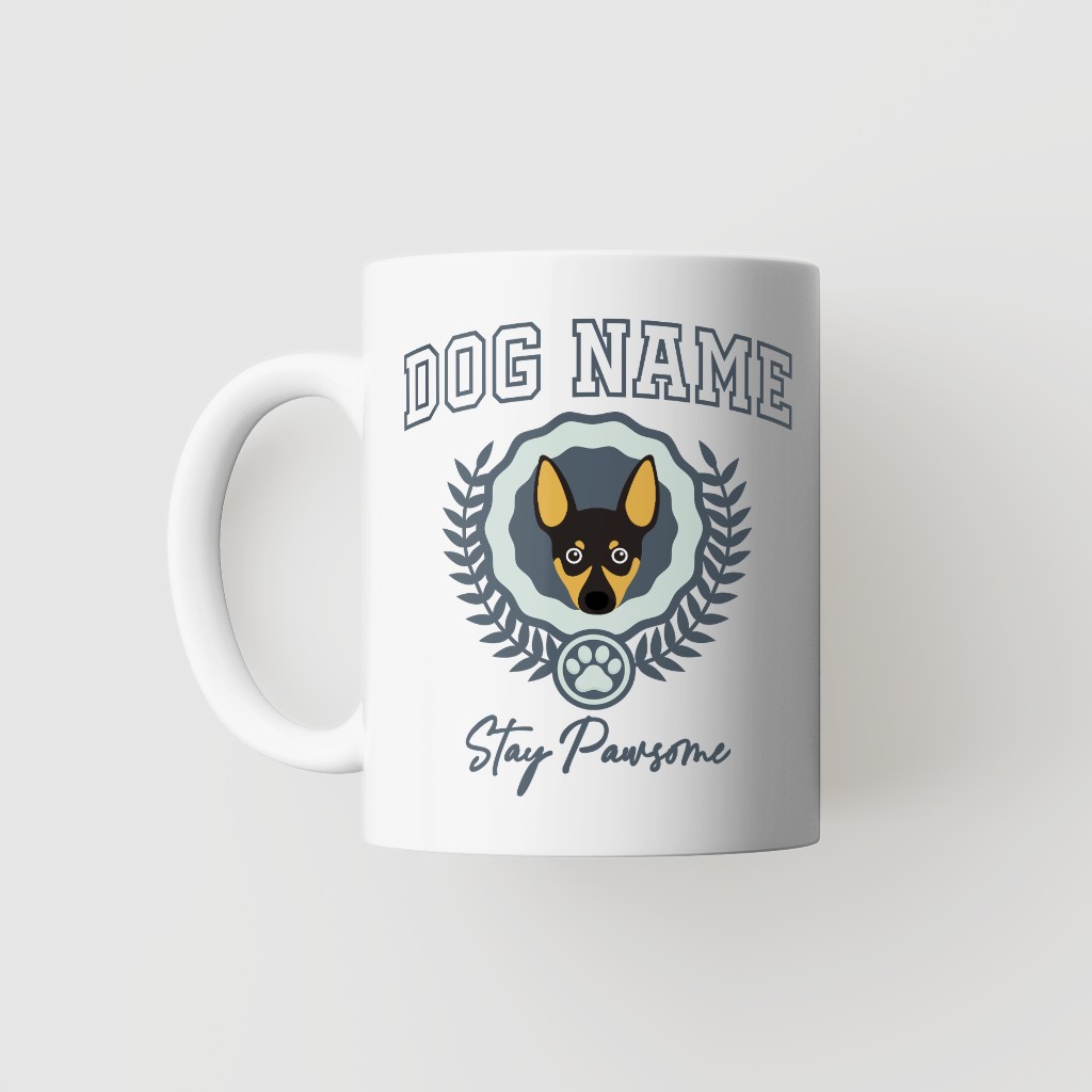 Stay Pawsome: Personalized {breedFullName} Mug