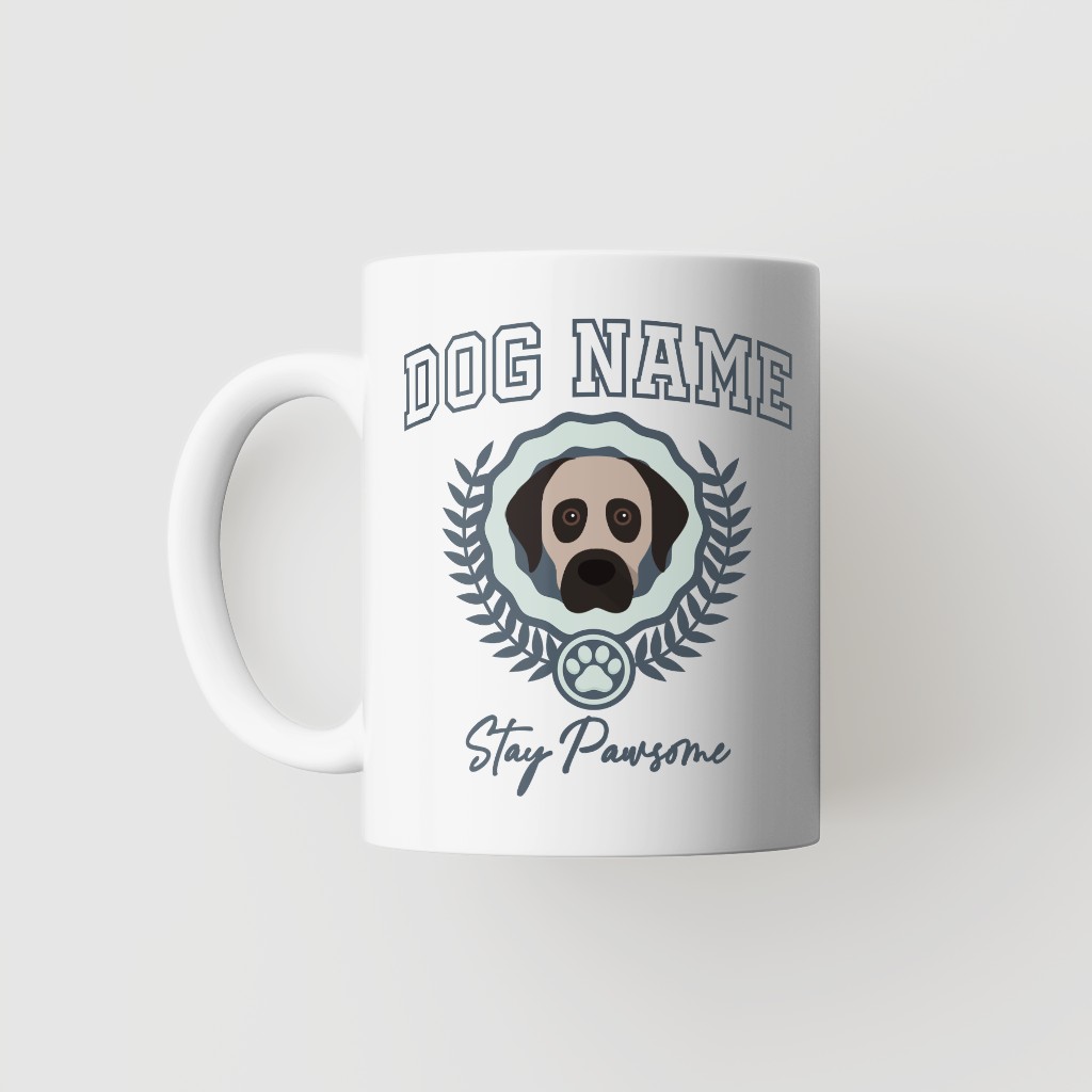 Stay Pawsome: Personalized {breedFullName} Mug