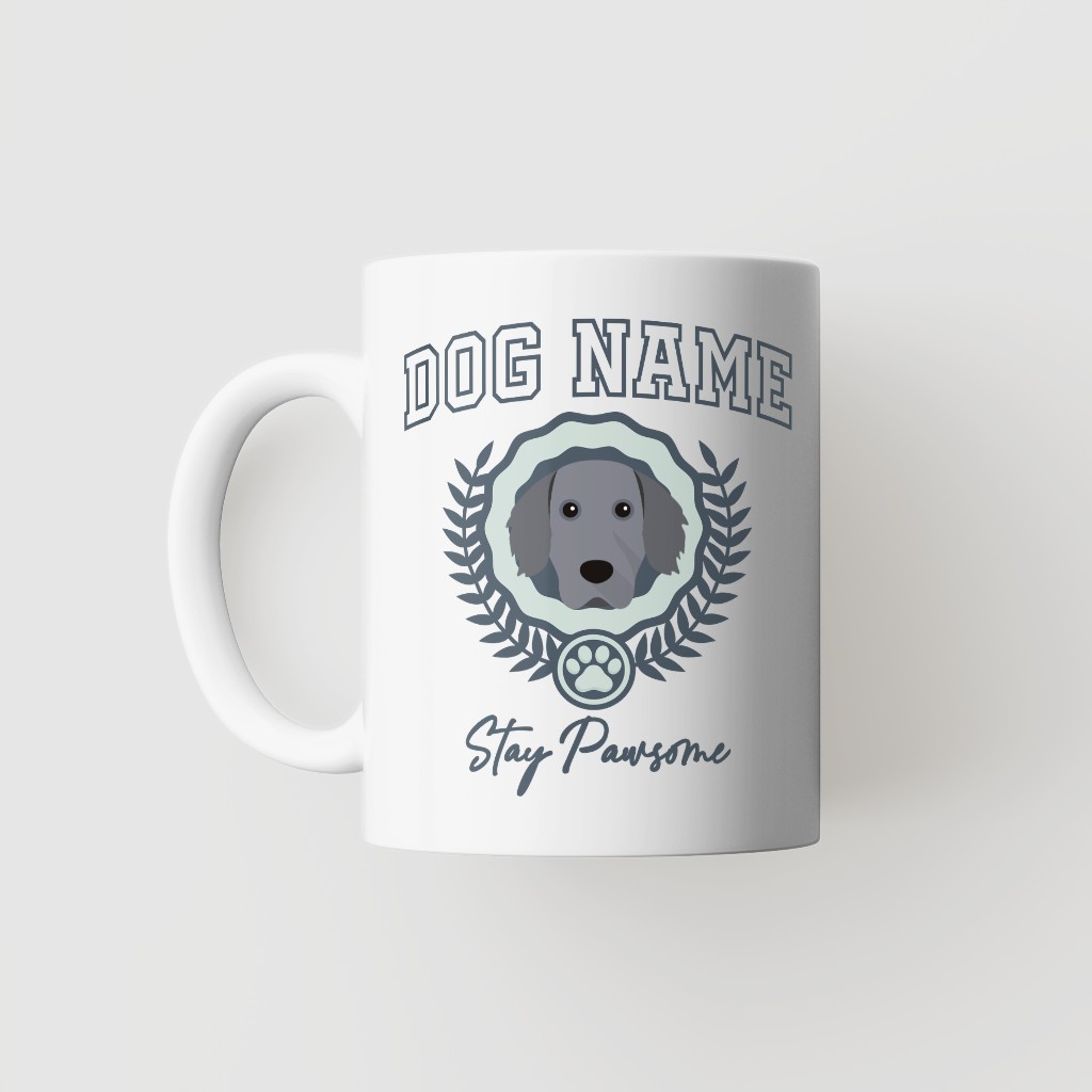 Stay Pawsome: Personalized {breedFullName} Mug
