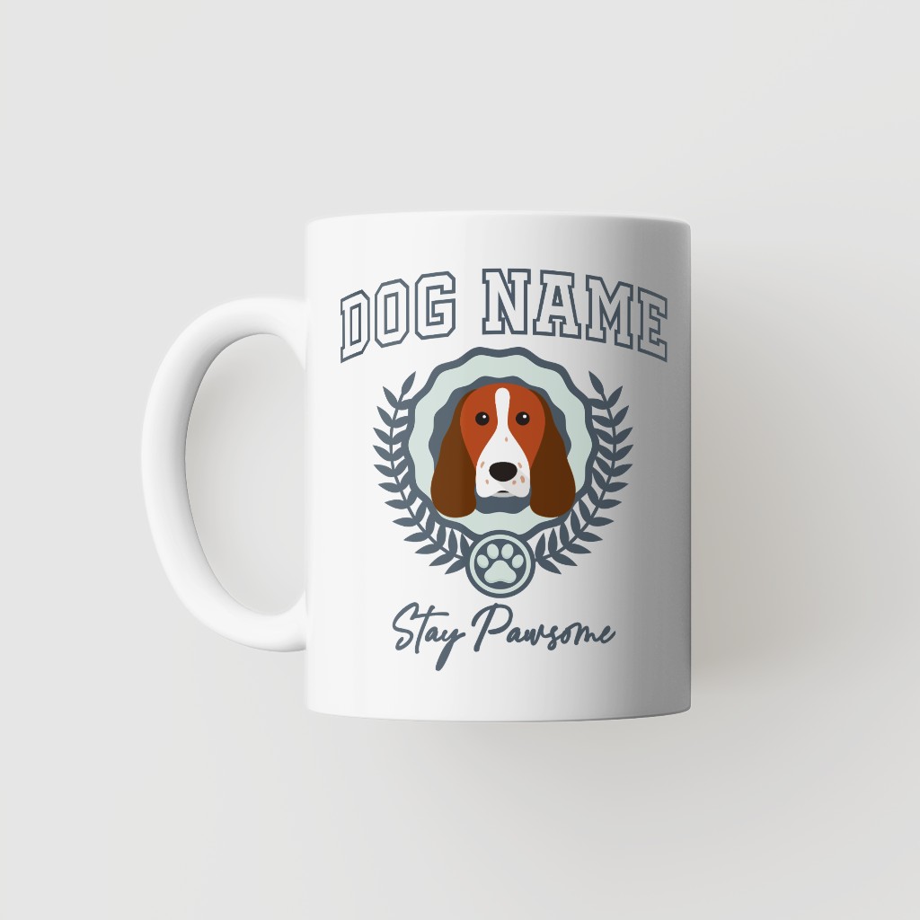 Stay Pawsome: Personalized {breedFullName} Mug