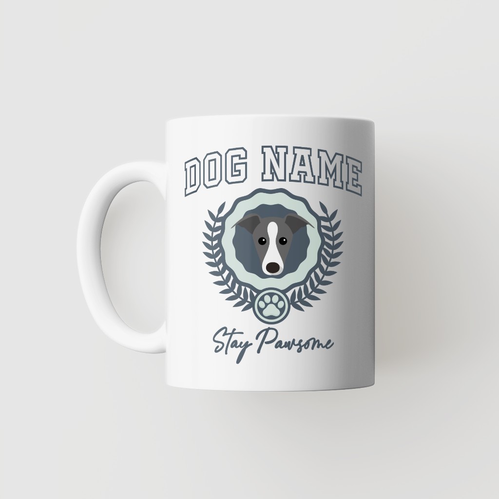 Stay Pawsome: Personalized {breedFullName} Mug