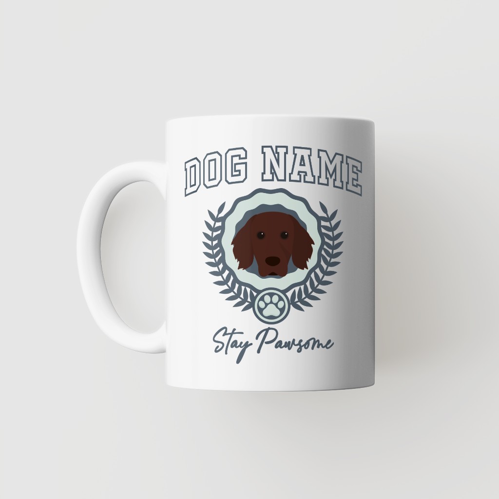 Stay Pawsome: Personalized {breedFullName} Mug