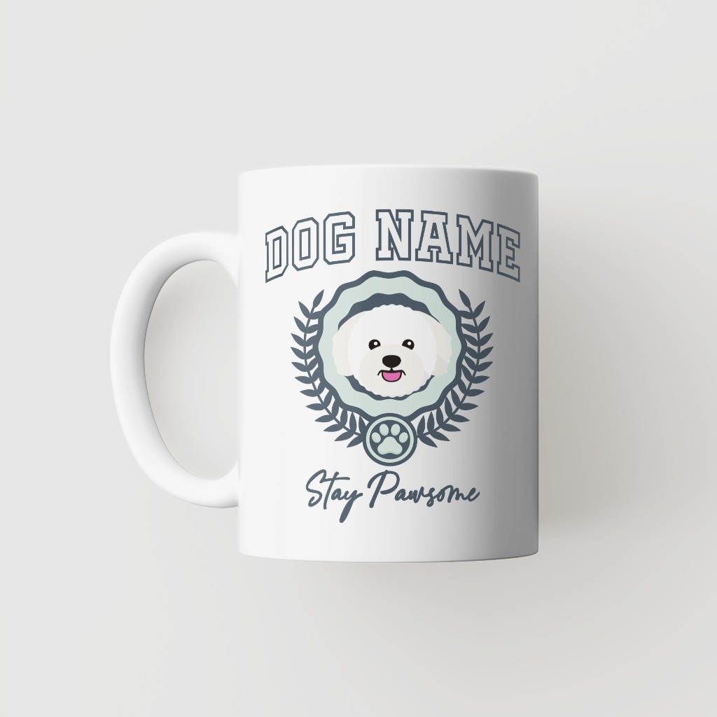 Stay Pawsome: Personalized {breedFullName} Mug