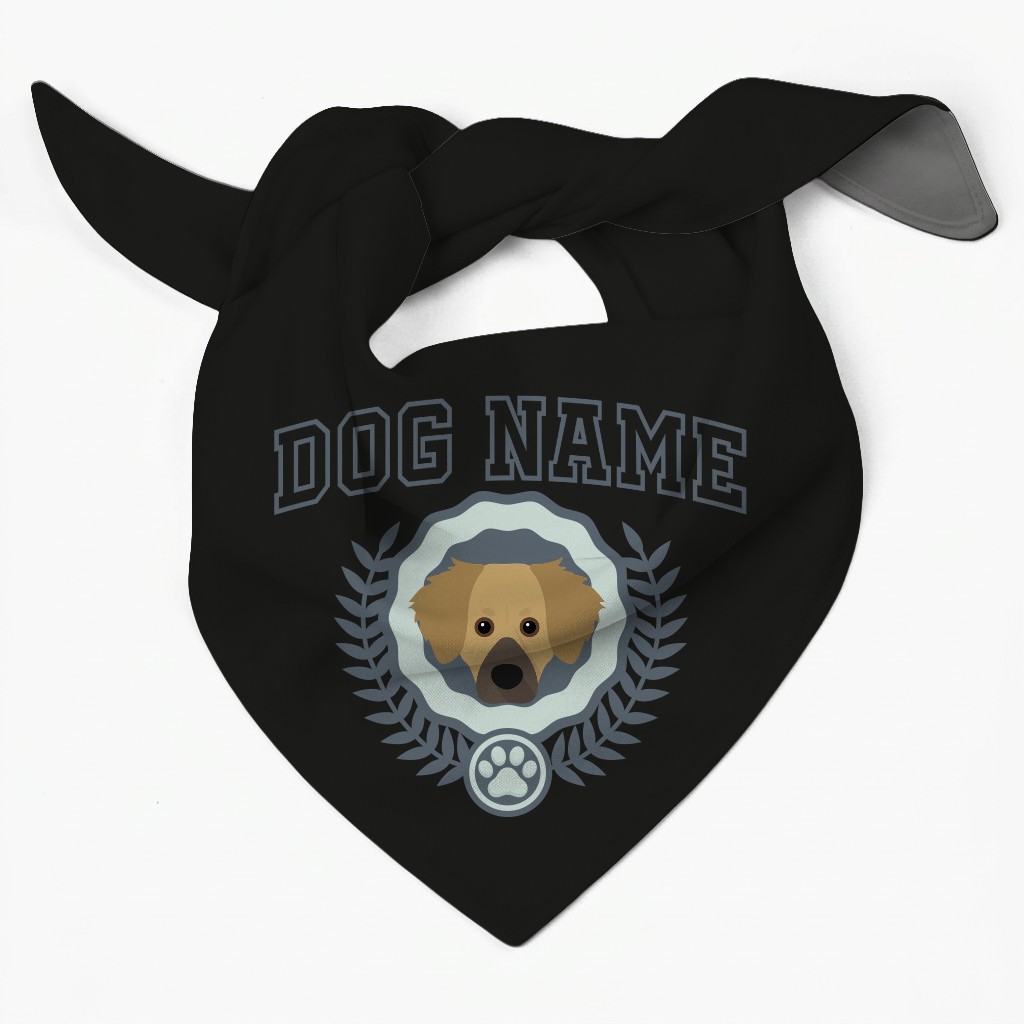 Stay Pawsome: Personalized {breedFullName} Bandana