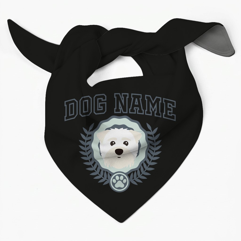 Stay Pawsome: Personalized {breedFullName} Bandana
