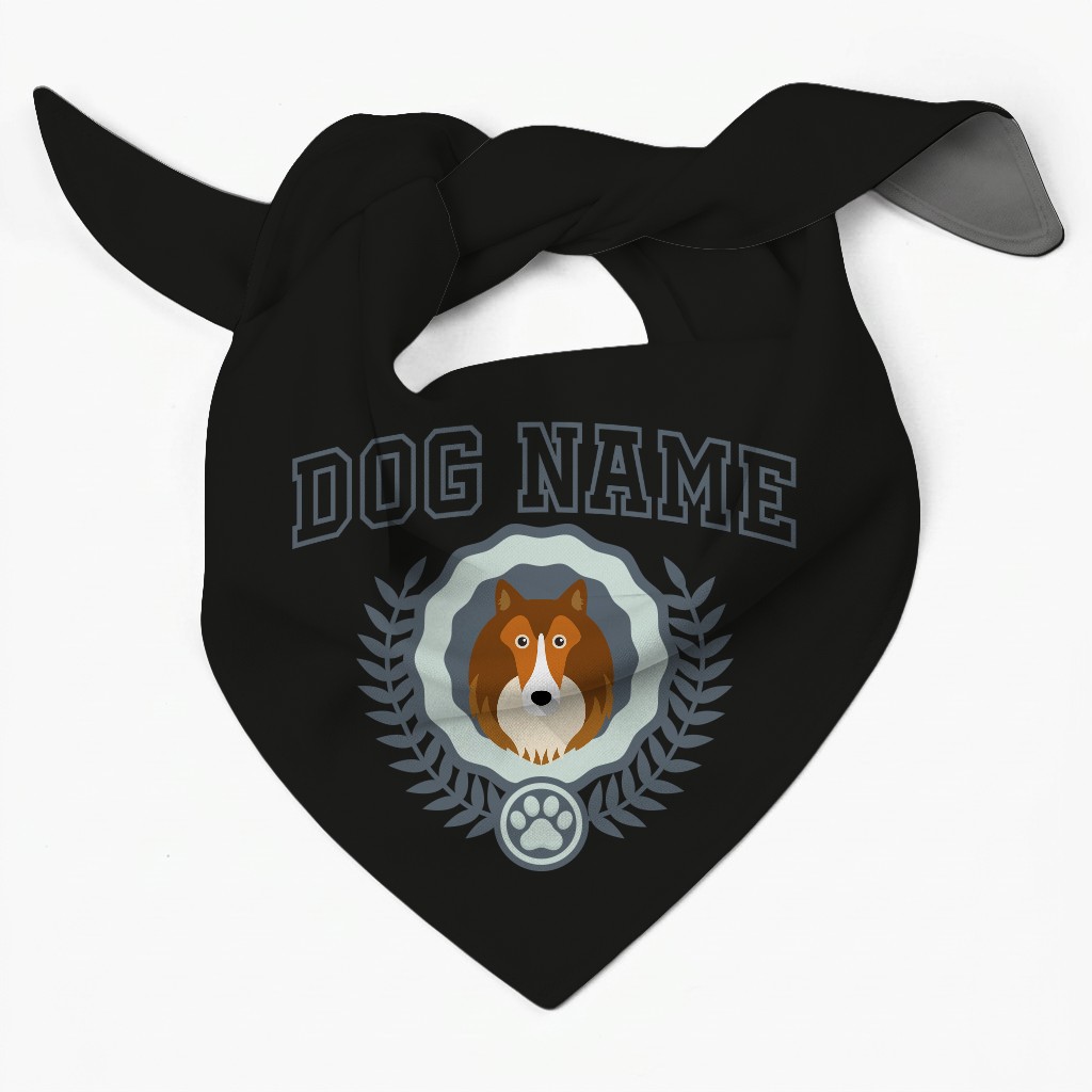 Stay Pawsome: Personalized {breedFullName} Bandana