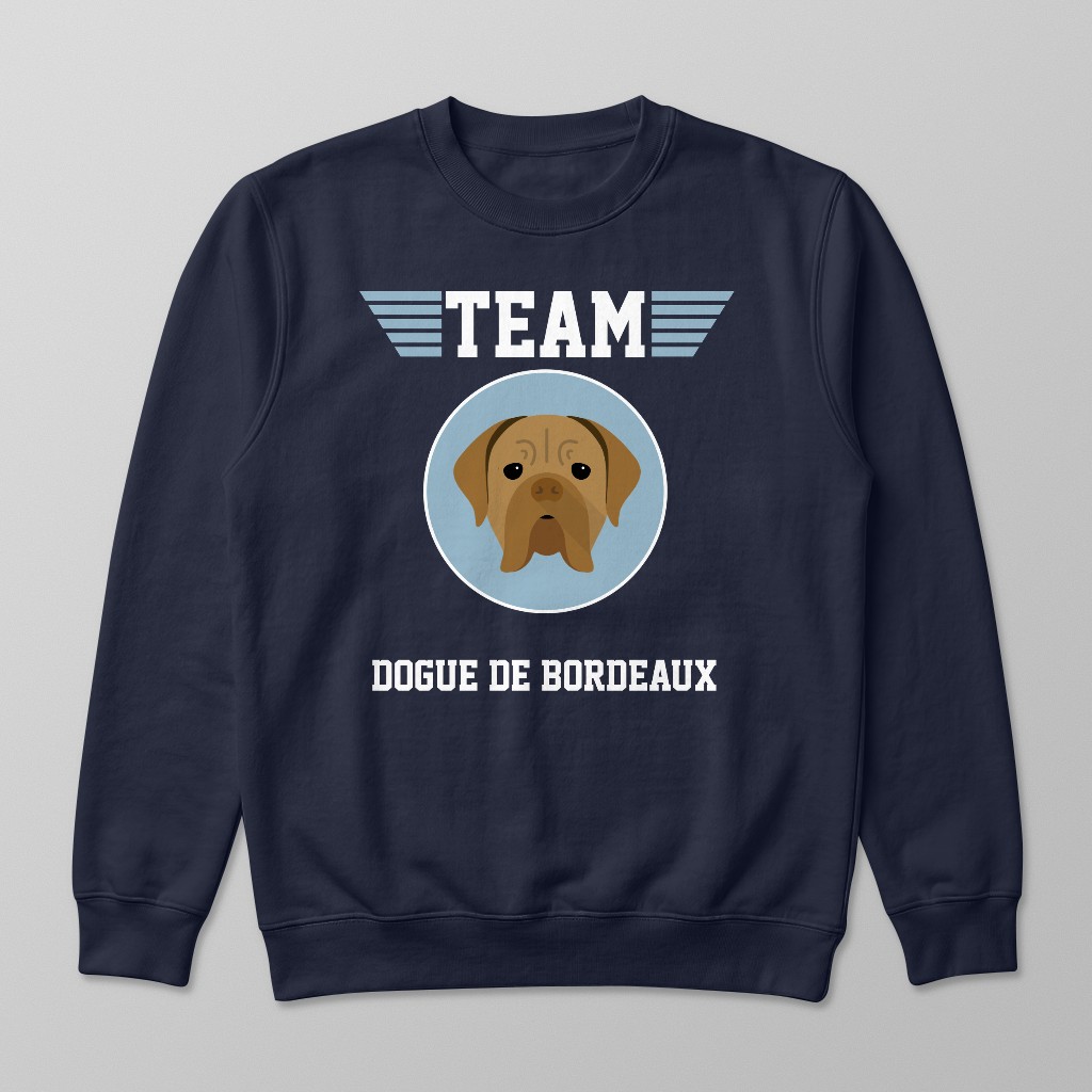 Team Breed: Personalized {breedFullName} Sweatshirt