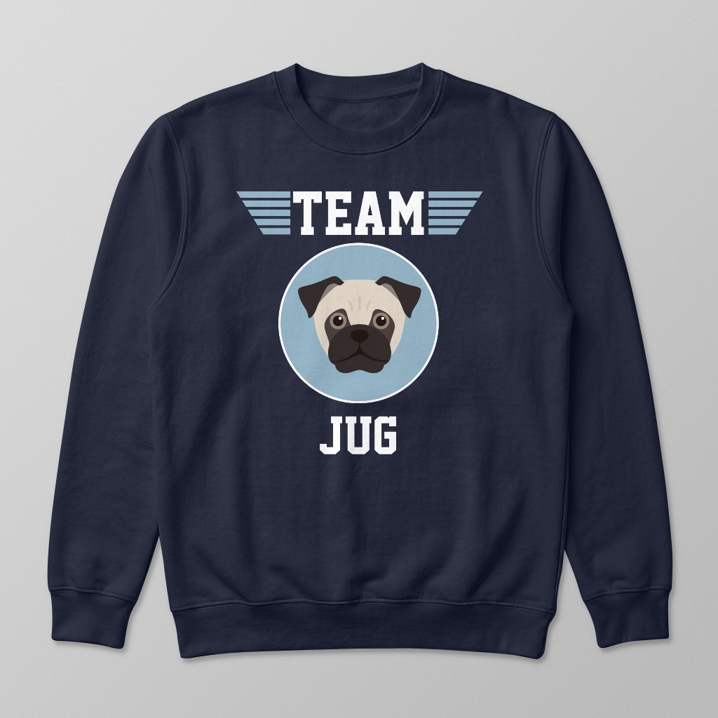 Team Breed: Personalized {breedFullName} Sweatshirt