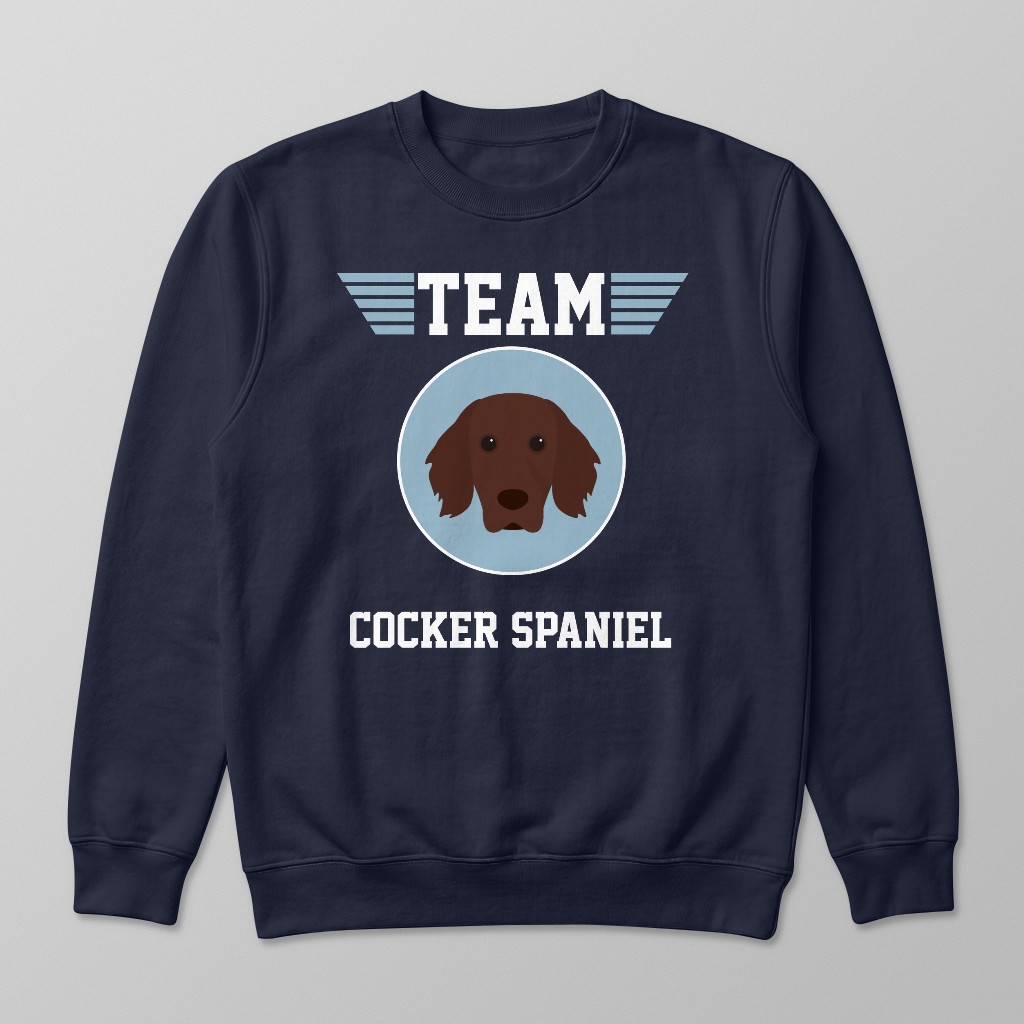 Team Breed: Personalized {breedFullName} Sweatshirt