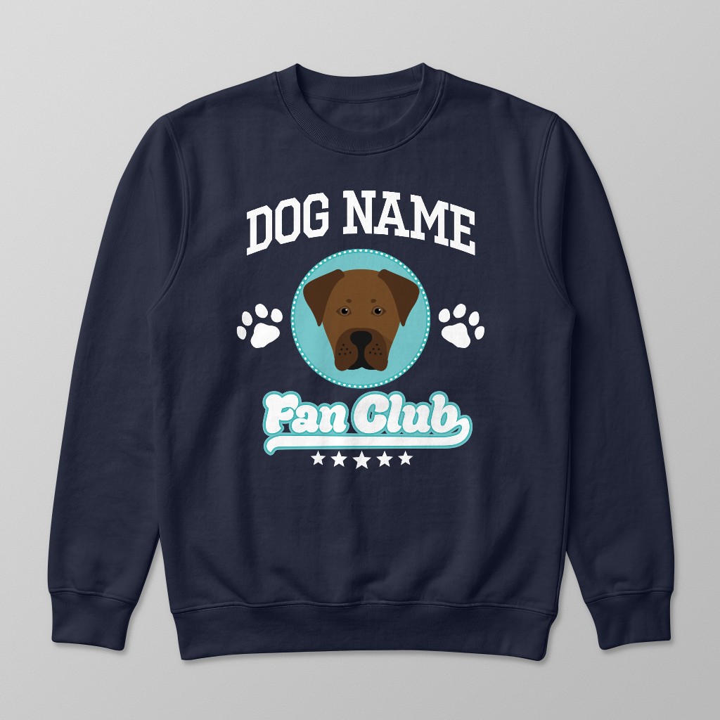 Pet Fan Club: Personalized {breedFullName} Sweatshirt
