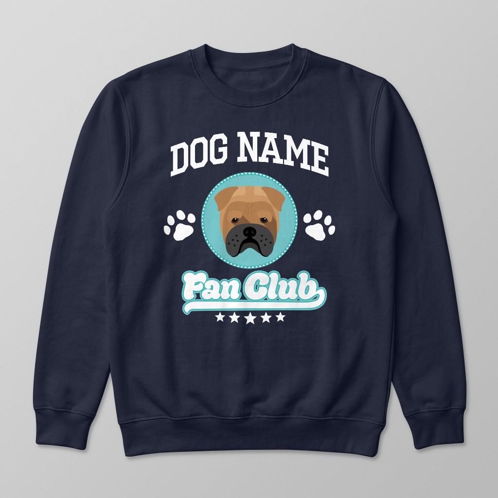Pet Fan Club: Personalized {breedFullName} Sweatshirt