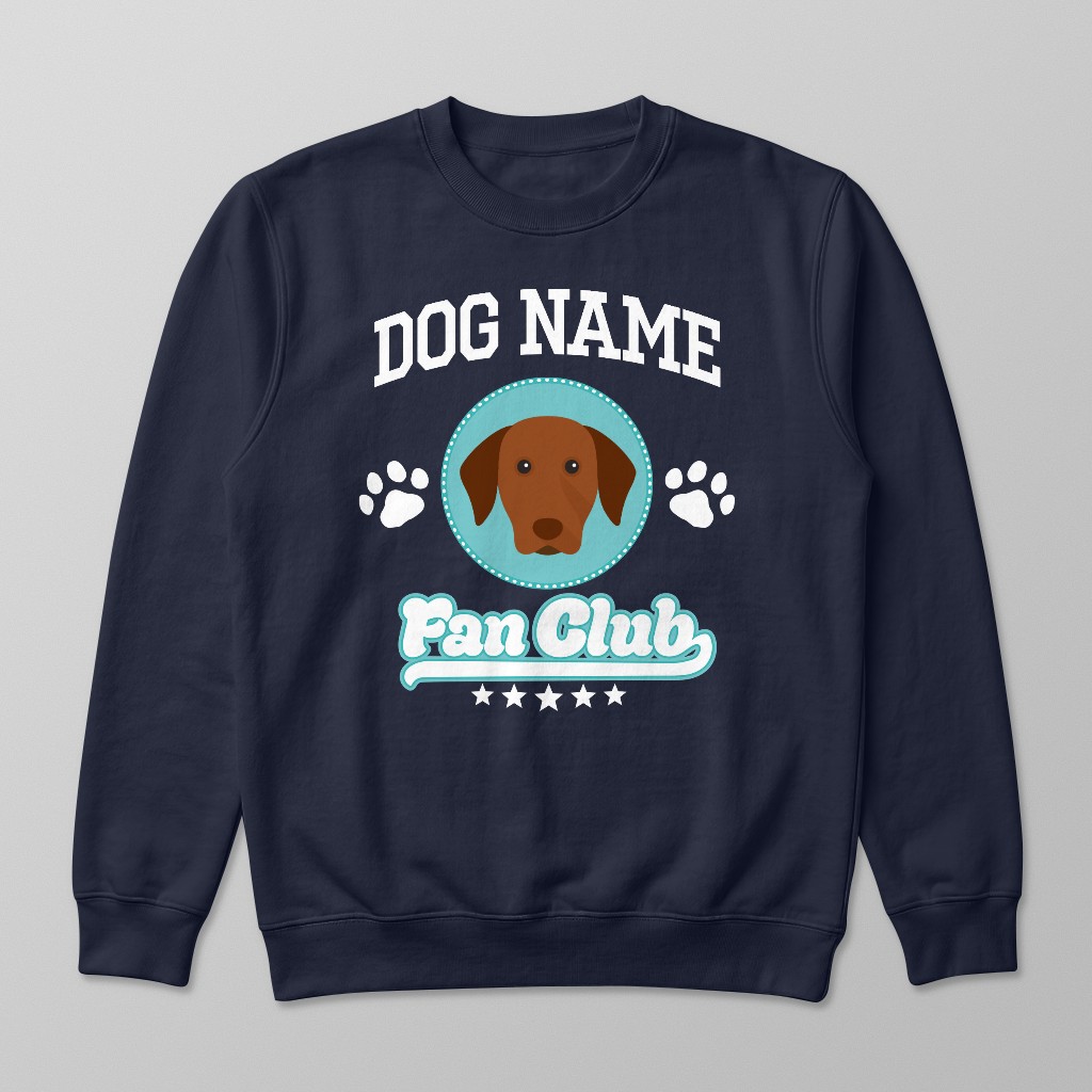 Pet Fan Club: Personalized {breedFullName} Sweatshirt