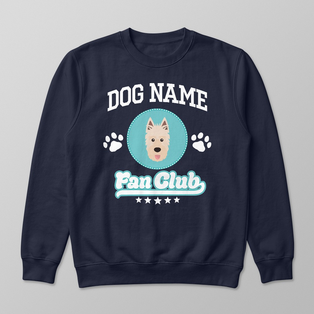 Pet Fan Club: Personalized {breedFullName} Sweatshirt