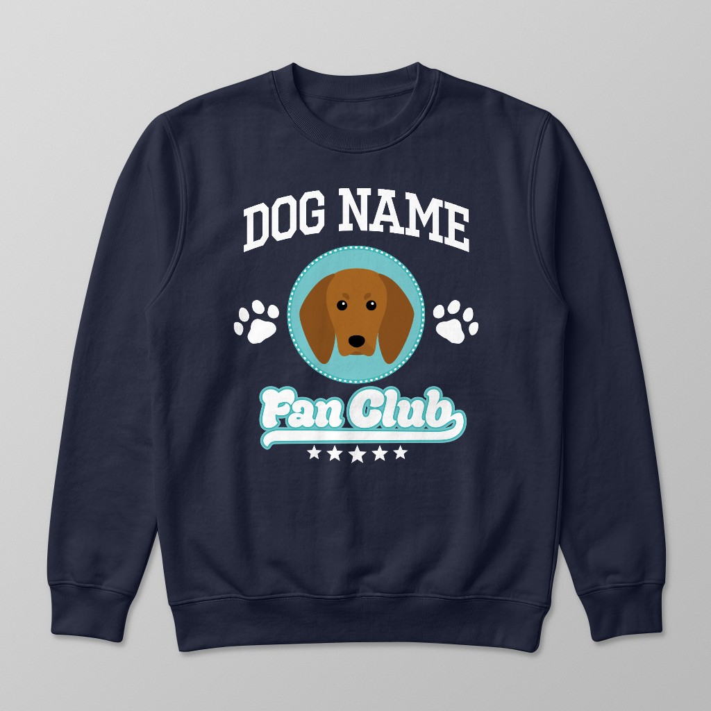 Pet Fan Club: Personalized {breedFullName} Sweatshirt