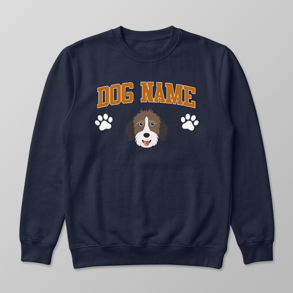 Campus Paws: Personalized {breedFullName} Sweatshirt