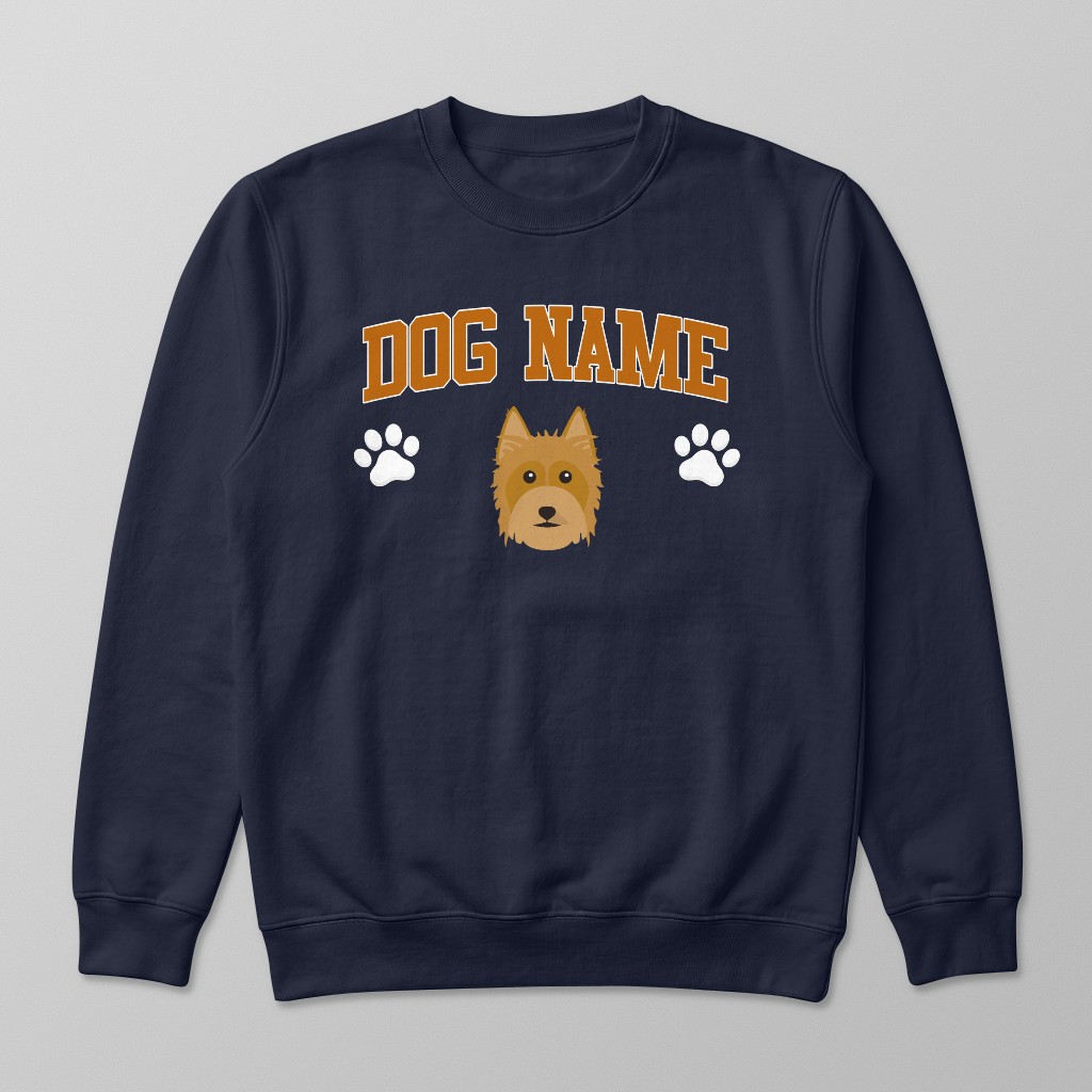 Campus Paws: Personalized {breedFullName} Sweatshirt