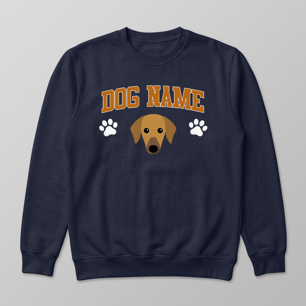 Campus Paws: Personalized {breedFullName} Sweatshirt
