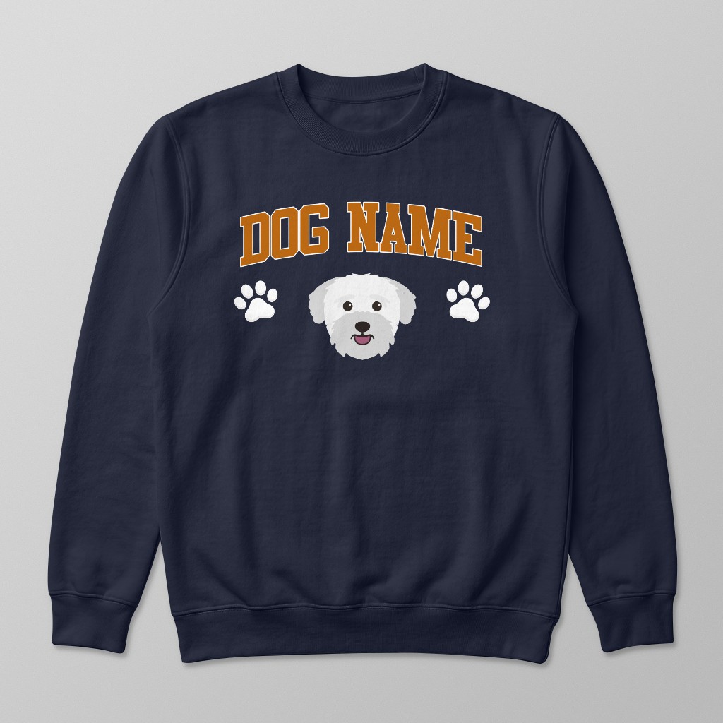 Campus Paws: Personalized {breedFullName} Sweatshirt