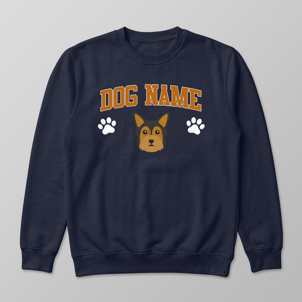 Campus Paws: Personalized {breedFullName} Sweatshirt