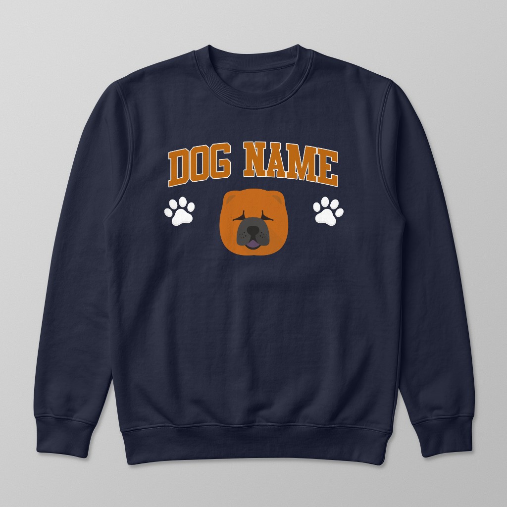 Campus Paws: Personalized {breedFullName} Sweatshirt