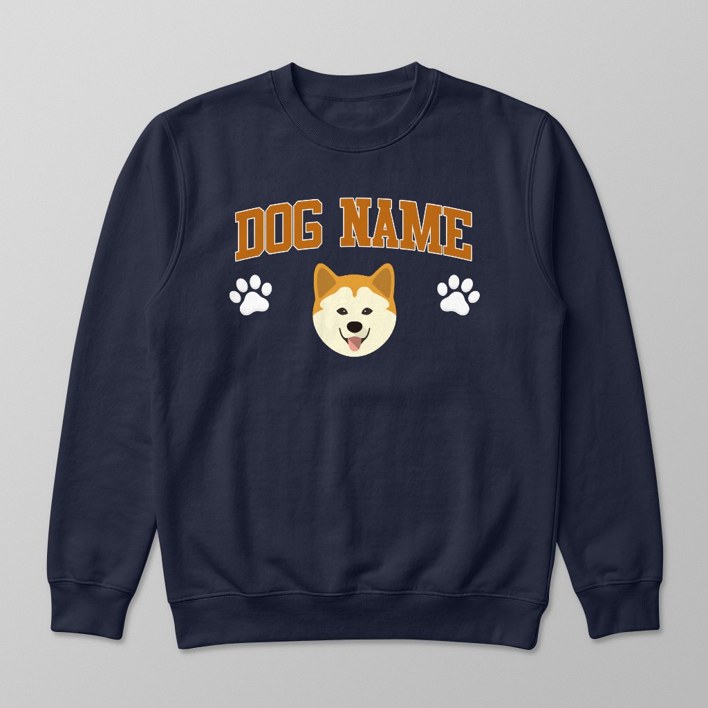 Campus Paws: Personalized {breedFullName} Sweatshirt