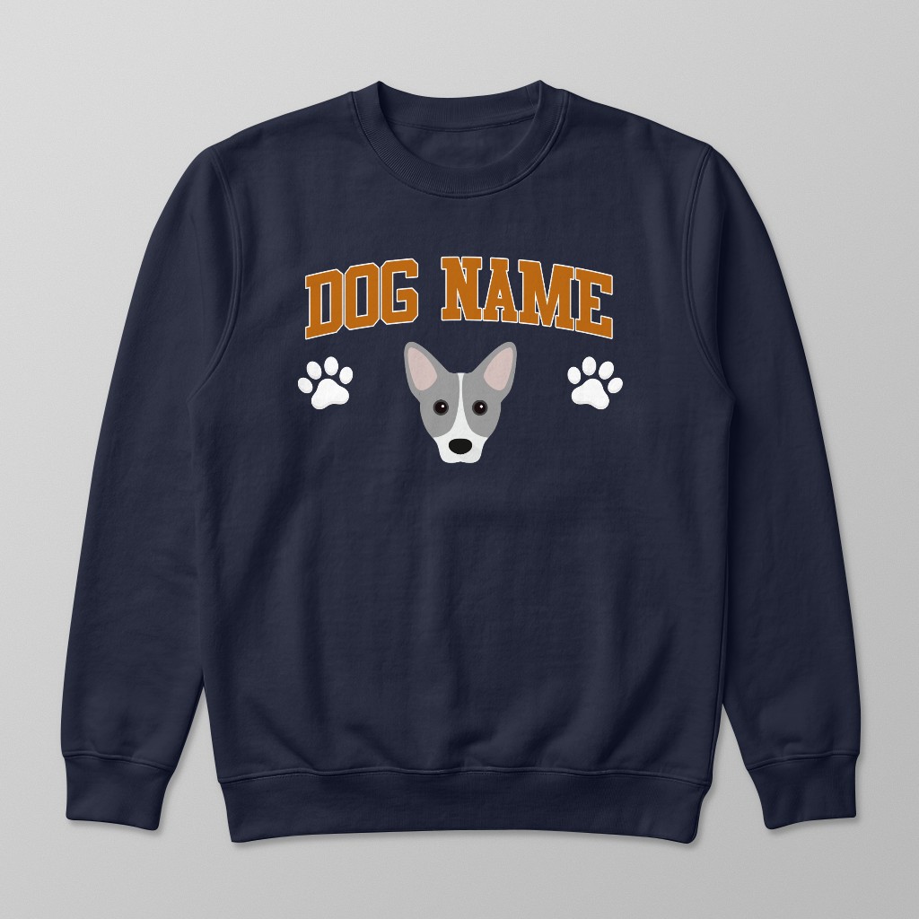 Campus Paws: Personalized {breedFullName} Sweatshirt