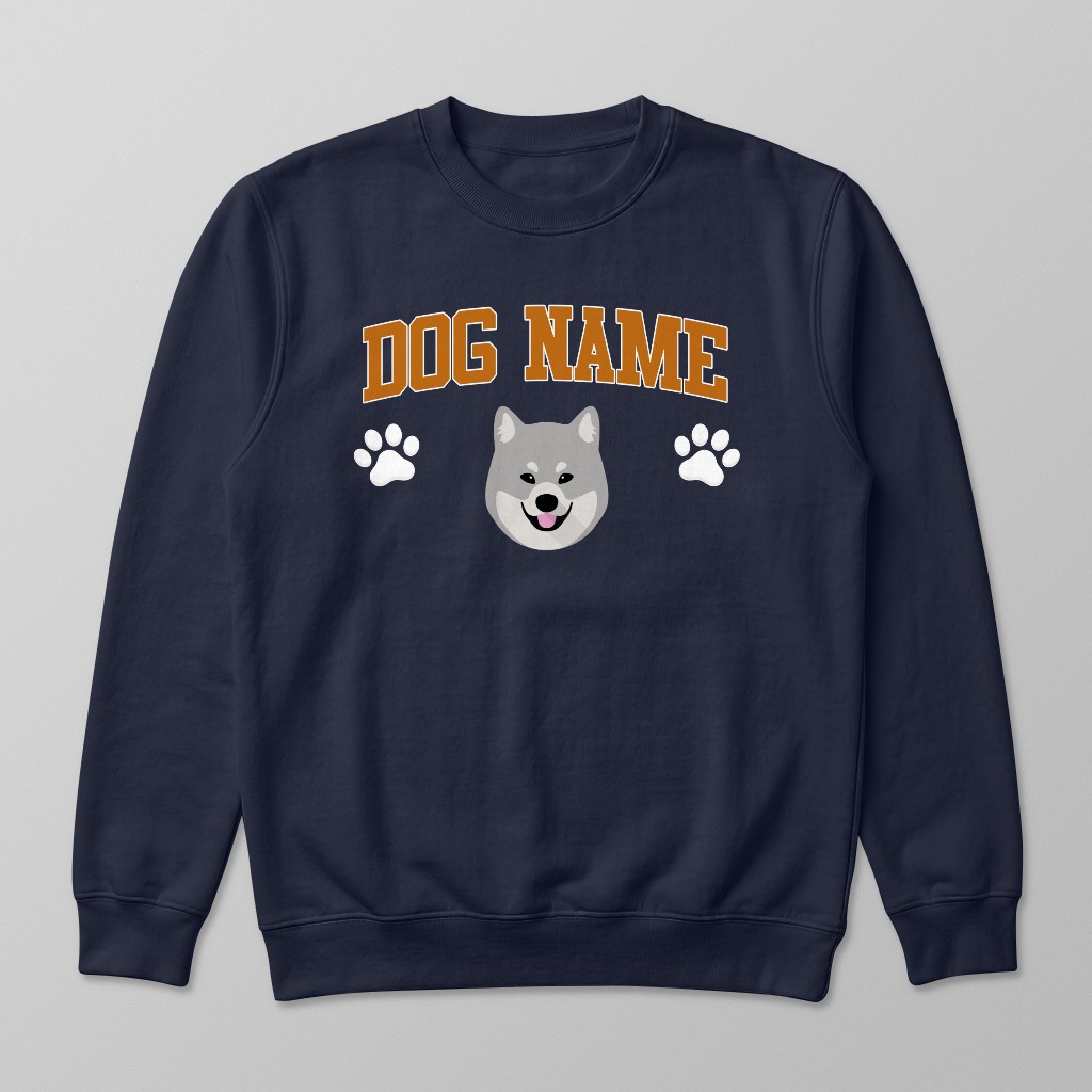 Campus Paws: Personalized {breedFullName} Sweatshirt