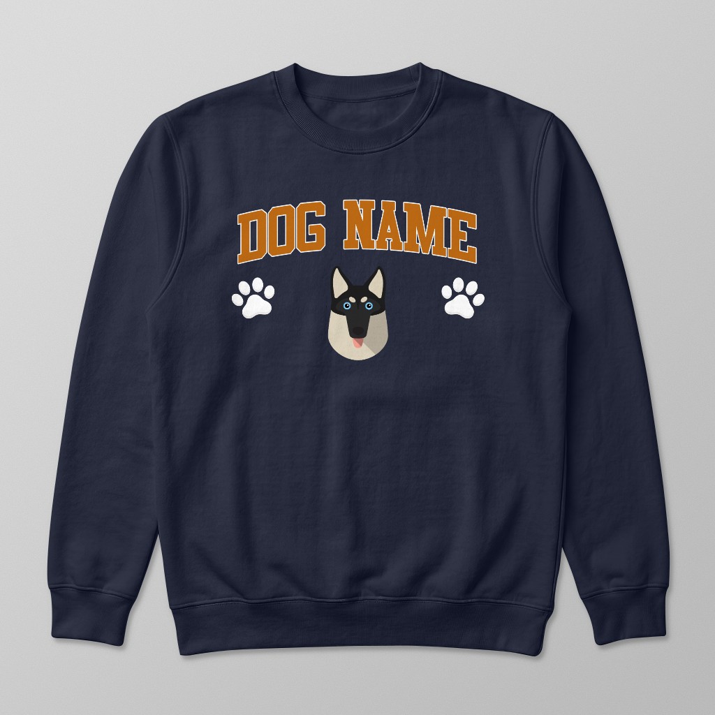 Campus Paws: Personalized {breedFullName} Sweatshirt