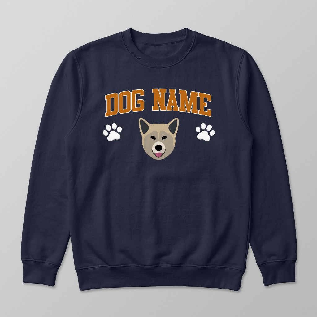 Campus Paws: Personalized {breedFullName} Sweatshirt