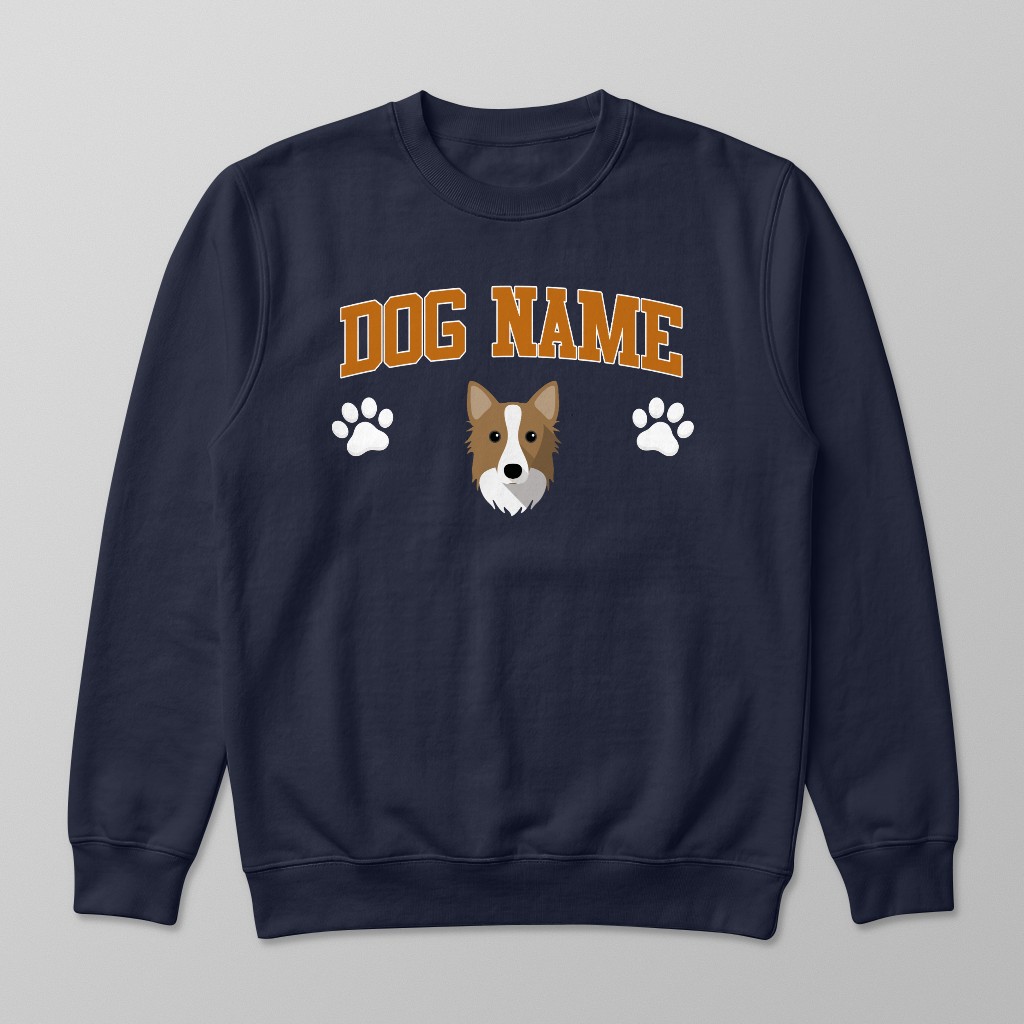 Campus Paws: Personalized {breedFullName} Sweatshirt