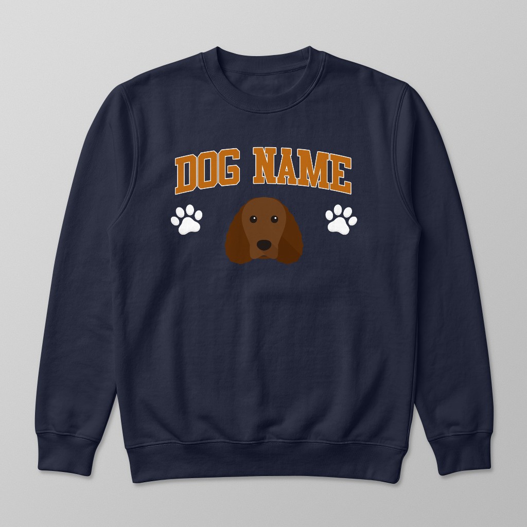 Campus Paws: Personalised {breedFullName} Sweatshirt