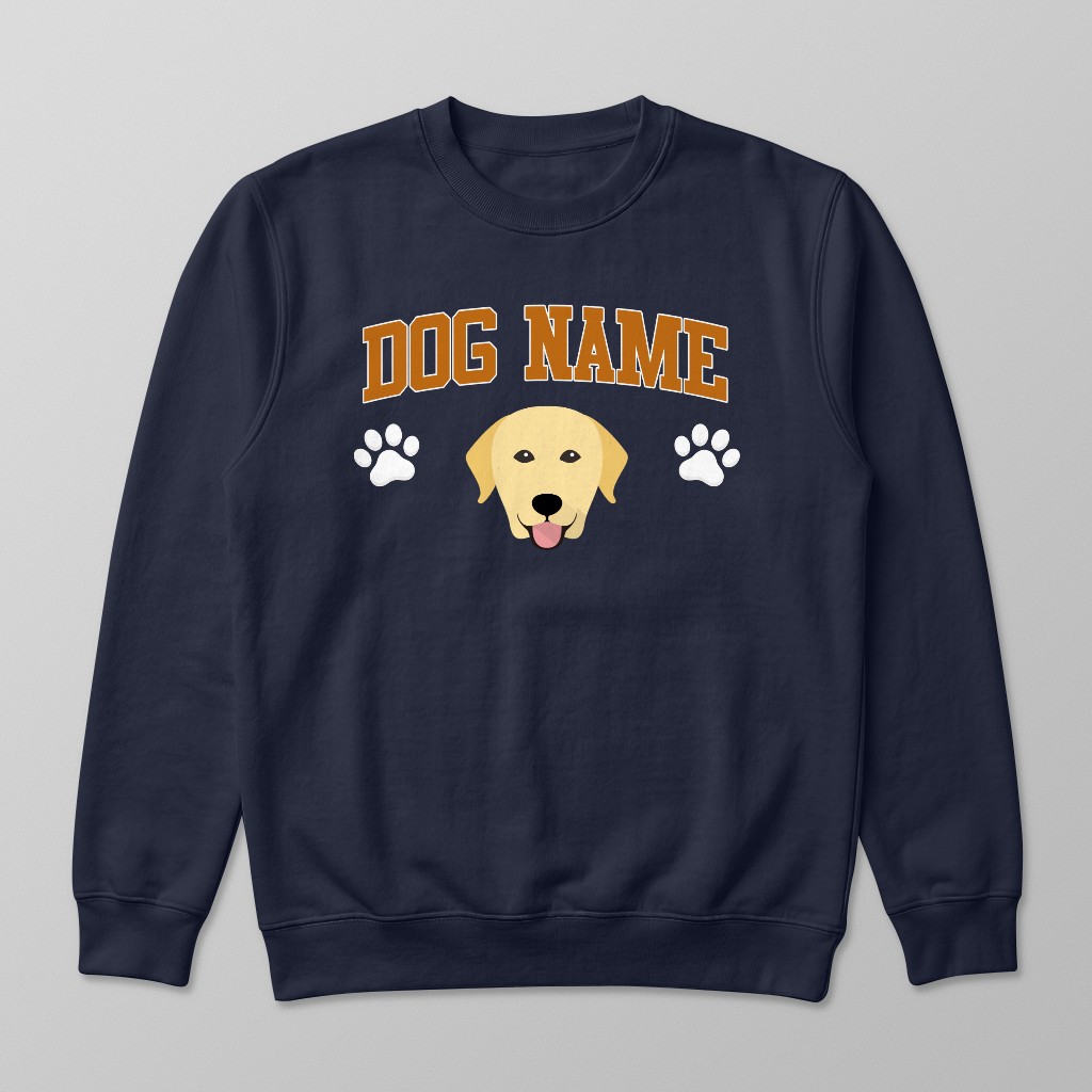 Campus Paws: Personalized {breedFullName} Sweatshirt