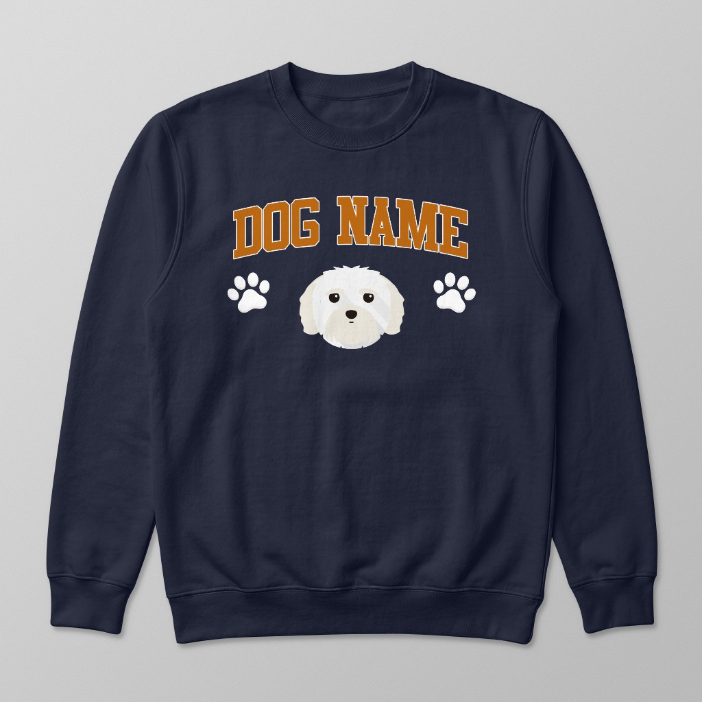 Campus Paws: Personalized {breedFullName} Sweatshirt